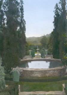 "Andorra," William Warner Harper house, Wyndmoor, Penn., 1919. Creator: Frances Benjamin Johnston