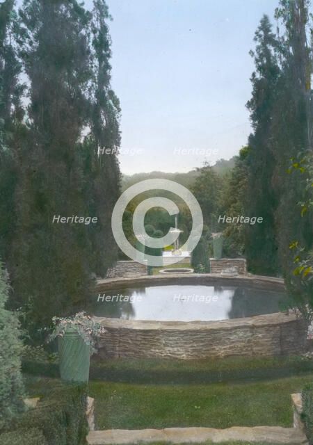 "Andorra," William Warner Harper house, Wyndmoor, Penn., 1919. Creator: Frances Benjamin Johnston.