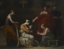 Andromache and Astyanax, ?1813-17; 1823-24?. Creator: Pierre-Paul Prud'hon