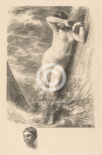 Andromeda, 1901. Creator: Henri Fantin-Latour (French, 1836-1904).