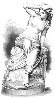 "Andromeda," by J. S. Westmacott, 1872. Creator: Unknown