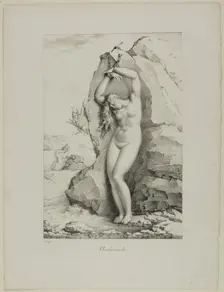 Andromeda, c. 1819. Creator: Coupin de la Couperie