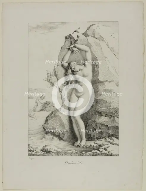 Andromeda, c. 1819. Creator: Coupin de la Couperie.