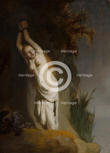 Andromeda, c1630. Creator: Rembrandt Harmensz van Rijn.