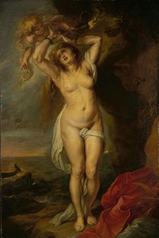Andromeda, c1640s. Creator: Workshop of Peter Paul Rubens