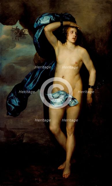 Andromeda Chained to the Rock, between 1638 and 1639. Creator: Anthony van Dyck.
