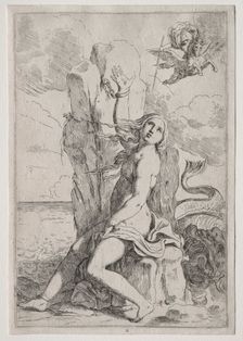 Andromeda. Creator: Lorenzo Lolli (Italian, 1612-1691)