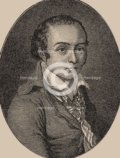 André Chénier (1762-1794), 1790s.