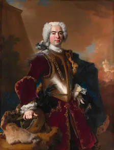 André François Alloys de Theys d'Herculais (1692-1779), 1727. Creator: Nicolas de Largilliere