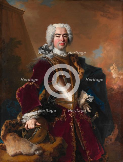 André François Alloys de Theys d'Herculais (1692-1779), 1727. Creator: Nicolas de Largilliere.