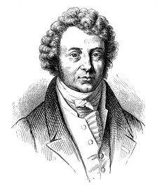 Andre-Marie Ampere (1775-1836), French mathematician and physicist, 19th century