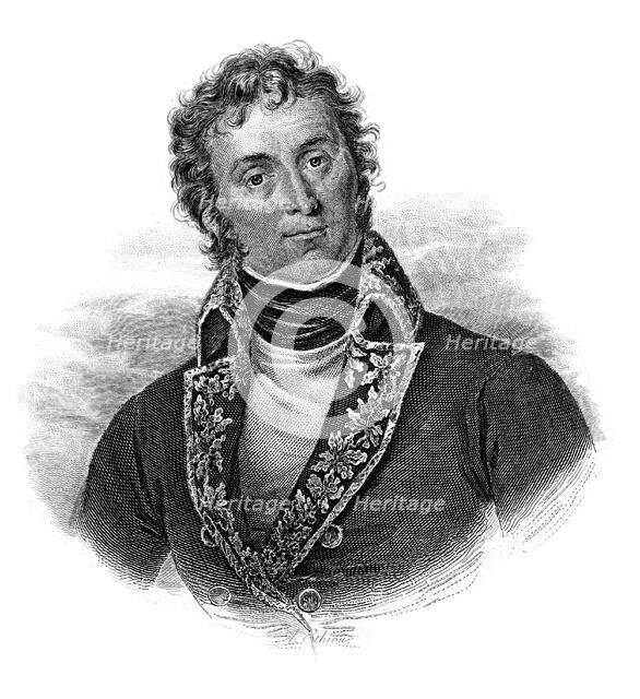 Andre Massena, French soldier. Artist: Unknown