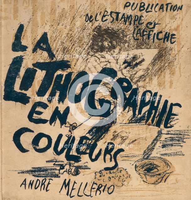André Mellerio. La lithographie originale en couleurs , 1898. Creator: Bonnard, Pierre (1867-1947).