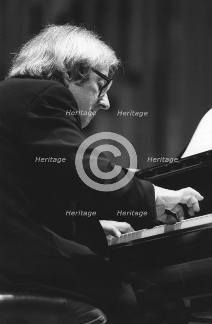 Andre Previn, Barbican, London, 1995. Creator: Brian Foskett.