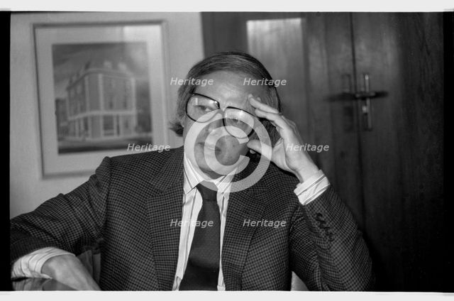 Andre Previn, London, 1985.   Artist: Brian O'Connor.