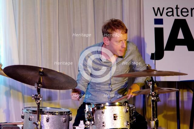 Andrew Bain, Watermill Jazz Club, Dorking, Surrey, November 8, 2016. Artist: Brian O'Connor.