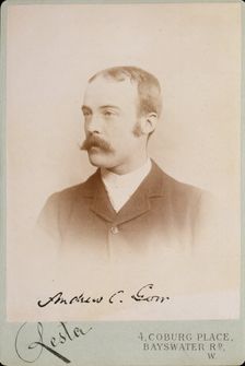 Andrew C. Gow, c1890s. Creator: Enrico Resta
