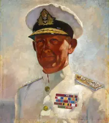 Andrew Cunningham, 1st Viscount Cunningham of Hyndhope, c1943. Creators: Central Office of Information, Unknown