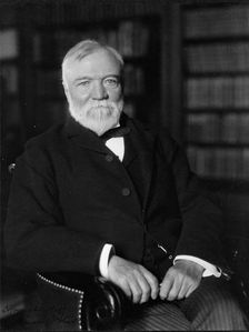 Andrew Carnegie, April 1905, c1905. Creator: Frances Benjamin Johnston