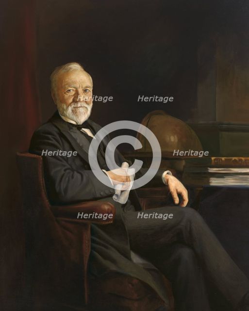 Andrew Carnegie, c. 1905. Creator: Unknown.