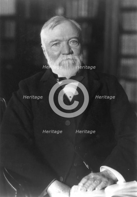 Andrew Carnegie, c1905. Creator: Frances Benjamin Johnston.