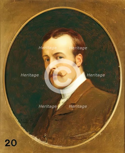 Andrew Carrick Gow, Self Portrait, 1883. Creator: Andrew Carrick Gow.