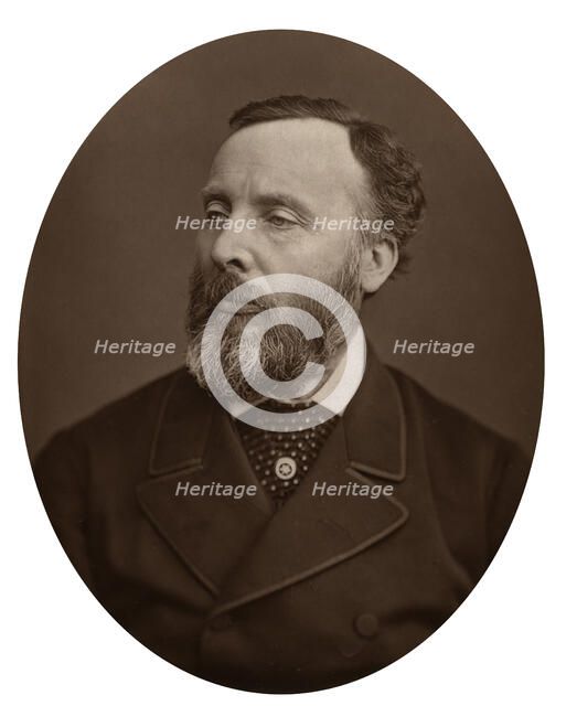 Andrew Clark, Senior Physician to the London Hospital, 1878.Artist: Lock & Whitfield