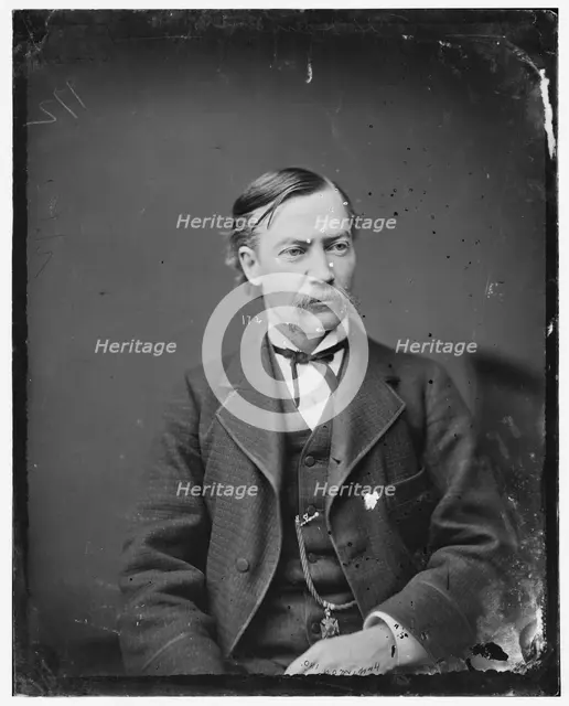 Andrew Holman Hamilton of Indiana, between 1865 and 1880. Creator: Unknown.