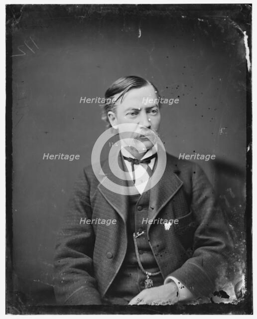 Andrew Holman Hamilton of Indiana, between 1865 and 1880. Creator: Unknown.