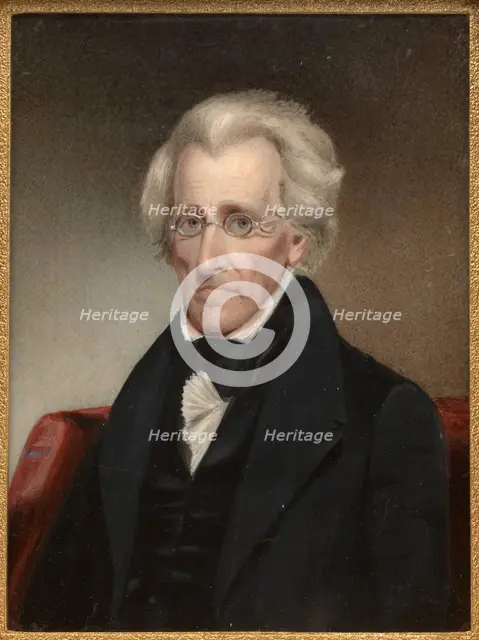 Andrew Jackson, 1840. Creator: James Tooley.
