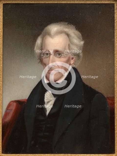Andrew Jackson, 1840. Creator: James Tooley.