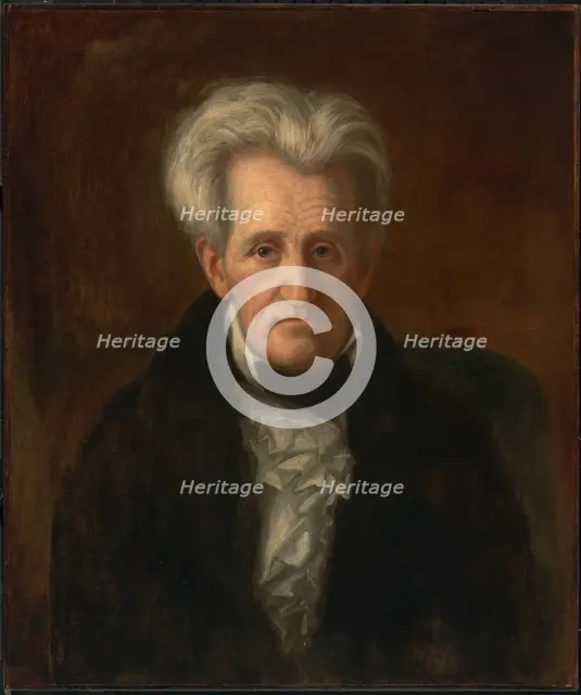 Andrew Jackson, 1861. Creator: George Peter Alexander Healy.