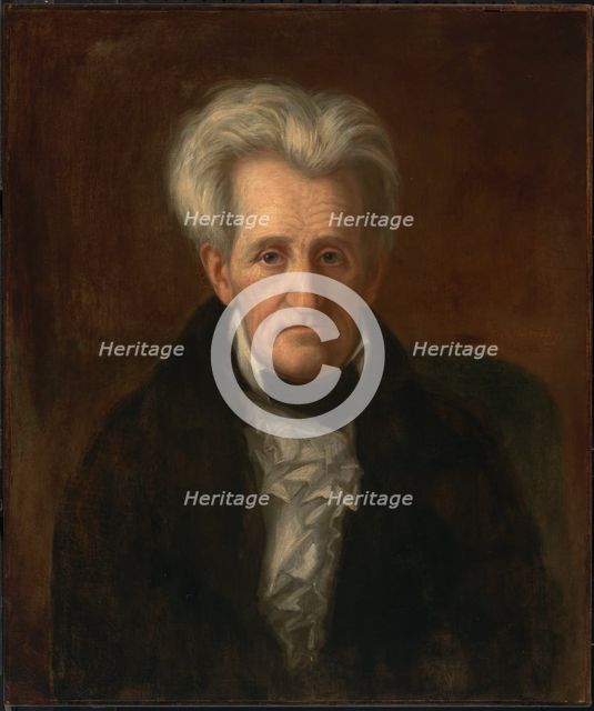 Andrew Jackson, 1861. Creator: George Peter Alexander Healy.