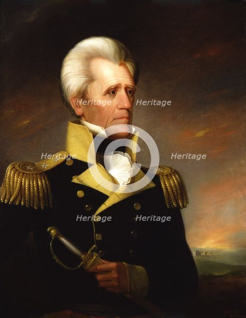 Andrew Jackson, 1835. Creator: Ralph EW Earl.