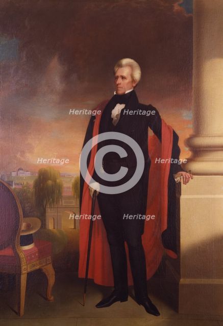 Andrew Jackson, 1836-1837. Creator: Ralph EW Earl.