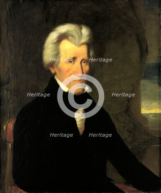 Andrew Jackson, ca. 1840. Creator: Miner Kilbourne Kellogg.