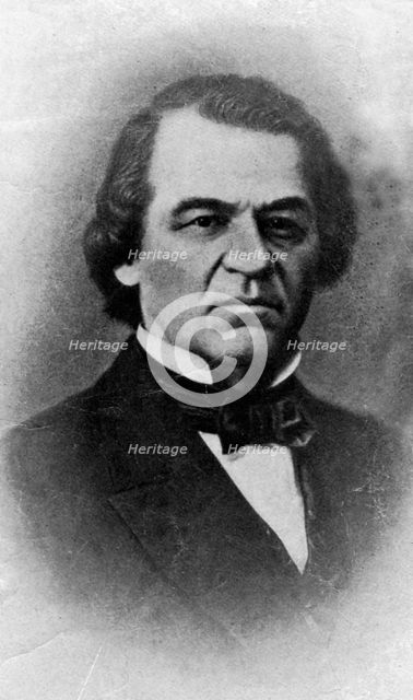 Andrew Johnson, President of the United States, 20th century. Artist: Unknown