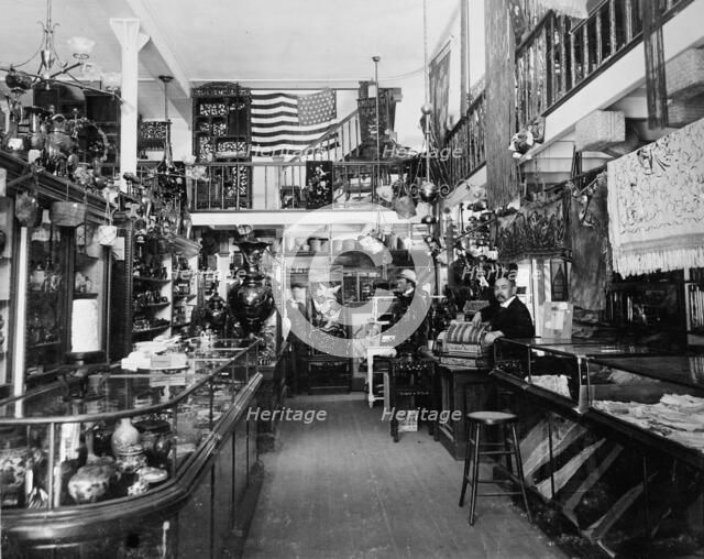 Andrew Kan & Co., china store, Portland, Ore., between 1895 and 1910. Creator: Unknown.