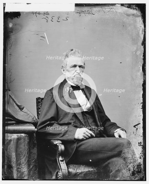 Andrew King of Missouri, between 1860 and 1875. Creator: Unknown.