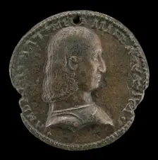 Andrea Matteo III d'Acquaviva, 1457-1528, Duke of Atri and Teramo 1481 [obverse], late 15th century. Creator: Unknown
