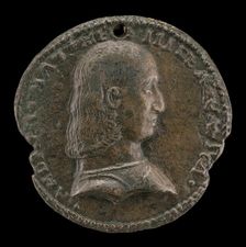 Andrea Matteo III d'Acquaviva, 1457-1528, Duke of Atri and Teramo 1481 [obverse], late 15th century. Creator: Unknown