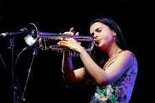 Andrea Motis, Love Supreme Jazz Festival, Glynde Place, East Sussex, 2015. Artist: Brian O'Connor