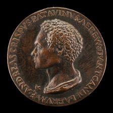 Andrea Briosco, called Riccio, 1470-1532, Paduan Sculptor [obverse], probably 1532. Creator: Andrea Briosco