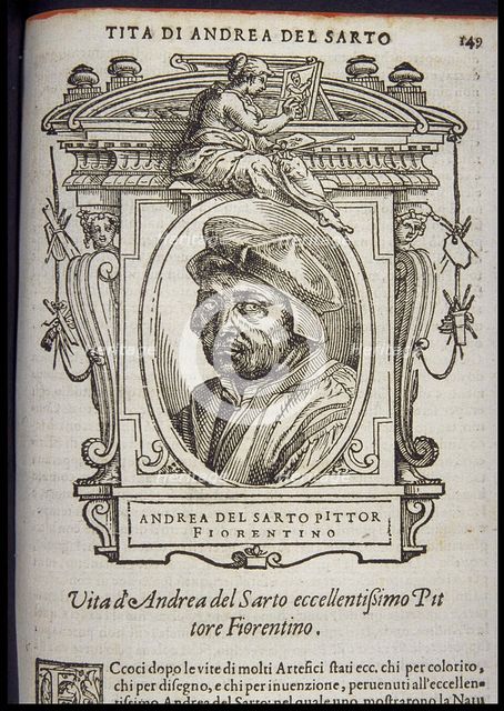 Andrea del Sarto, ca 1568.