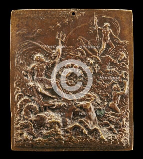 Andrea Doria Guided by Neptune, c. 1541. Creator: Leone Leoni.