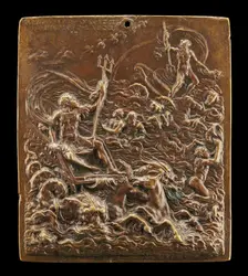 Andrea Doria Guided by Neptune, c. 1541. Creator: Leone Leoni