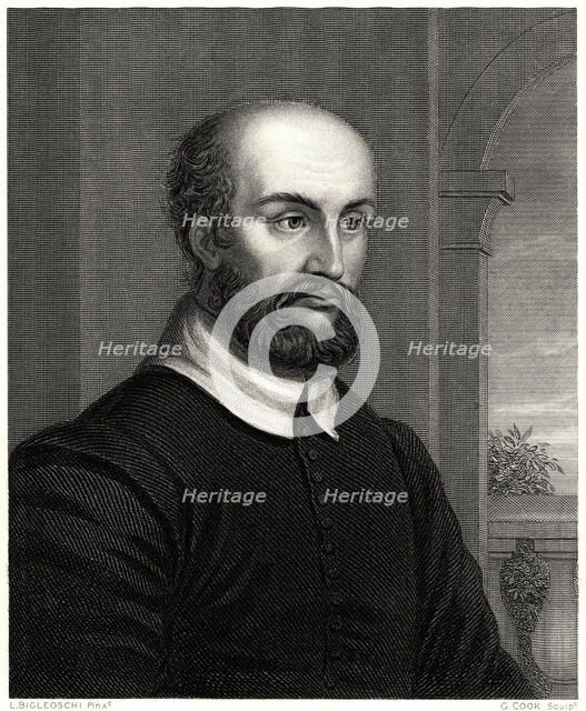 'Andrea Palladio', 19th century. Artist: C Cook