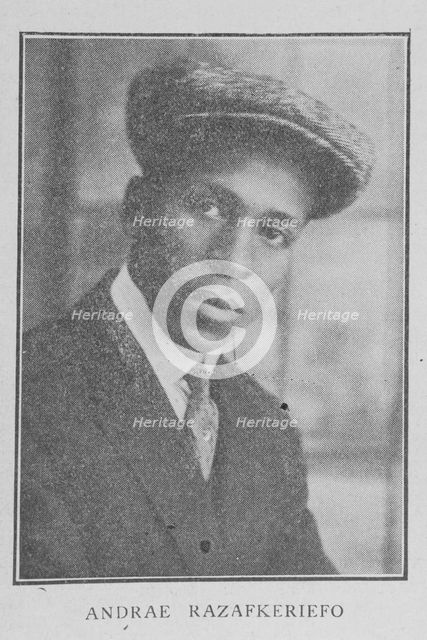 Andrea Razafkeriefo, 1918-1922. Creator: Unknown.