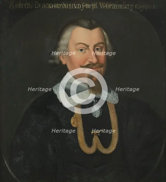 Andreas Burckardt, c17th century. Creator: Anon.