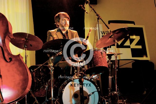 Andreas Bye, Watermill Jazz Club, Dorking, Surrey, 24th May 2016.  Artist: Brian O'Connor.